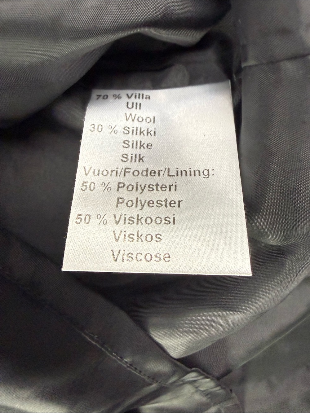 Marimekko Sonaatti Wool Silk Blend Top - Picture 7 of 8